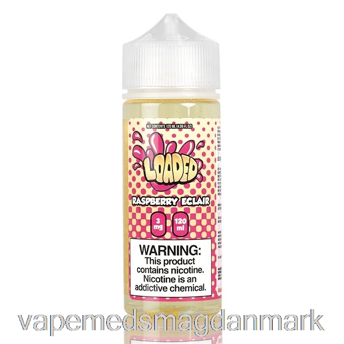 Vape Med Smag Raspberry Eclair - Fyldt E-væske - Hensynsløse Fugt - 120ml 0mg